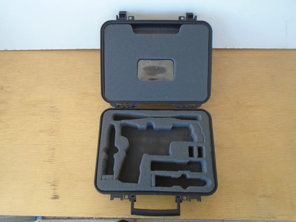 SPRINGFIELD ARMORY XD Pistol Case ~ Black Plastic with Foam Insert