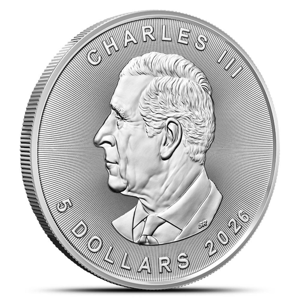 2026 1 oz Canadian Silver Maple Leaf Coin (BU)