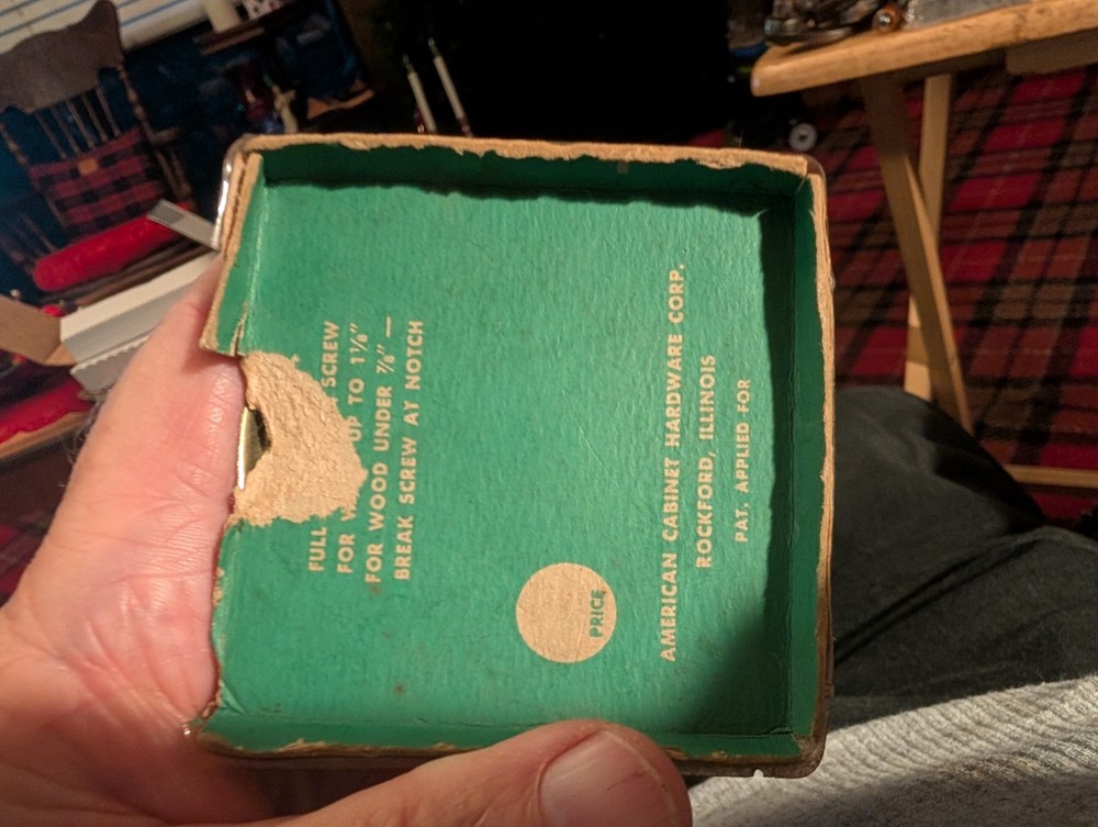 NOS Vintage Decorator Knob