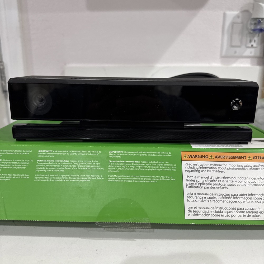 Microsoft Xbox One Kinect Camera Motion Sensor Bar Black