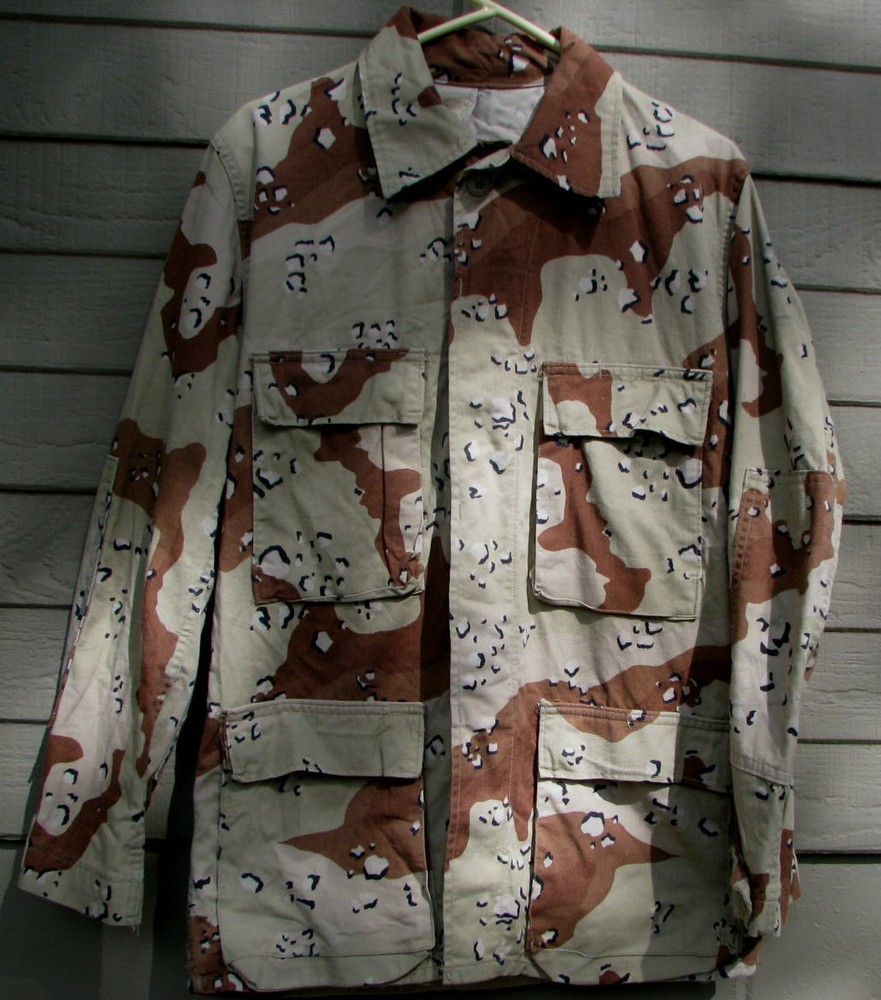 US Army 1st Pattern desert camo jacket, size Small Regular, Paintball  collect
