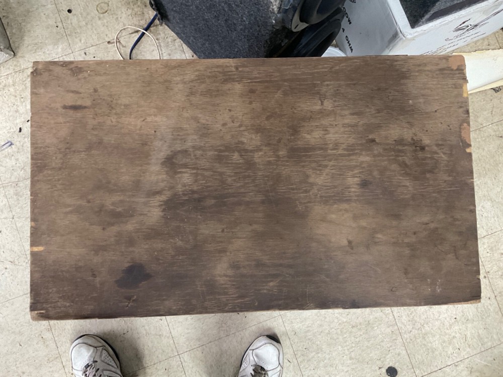 ANTIQUE ARVIN STEREO INSIDE CABINET (MODEL: 77P18)