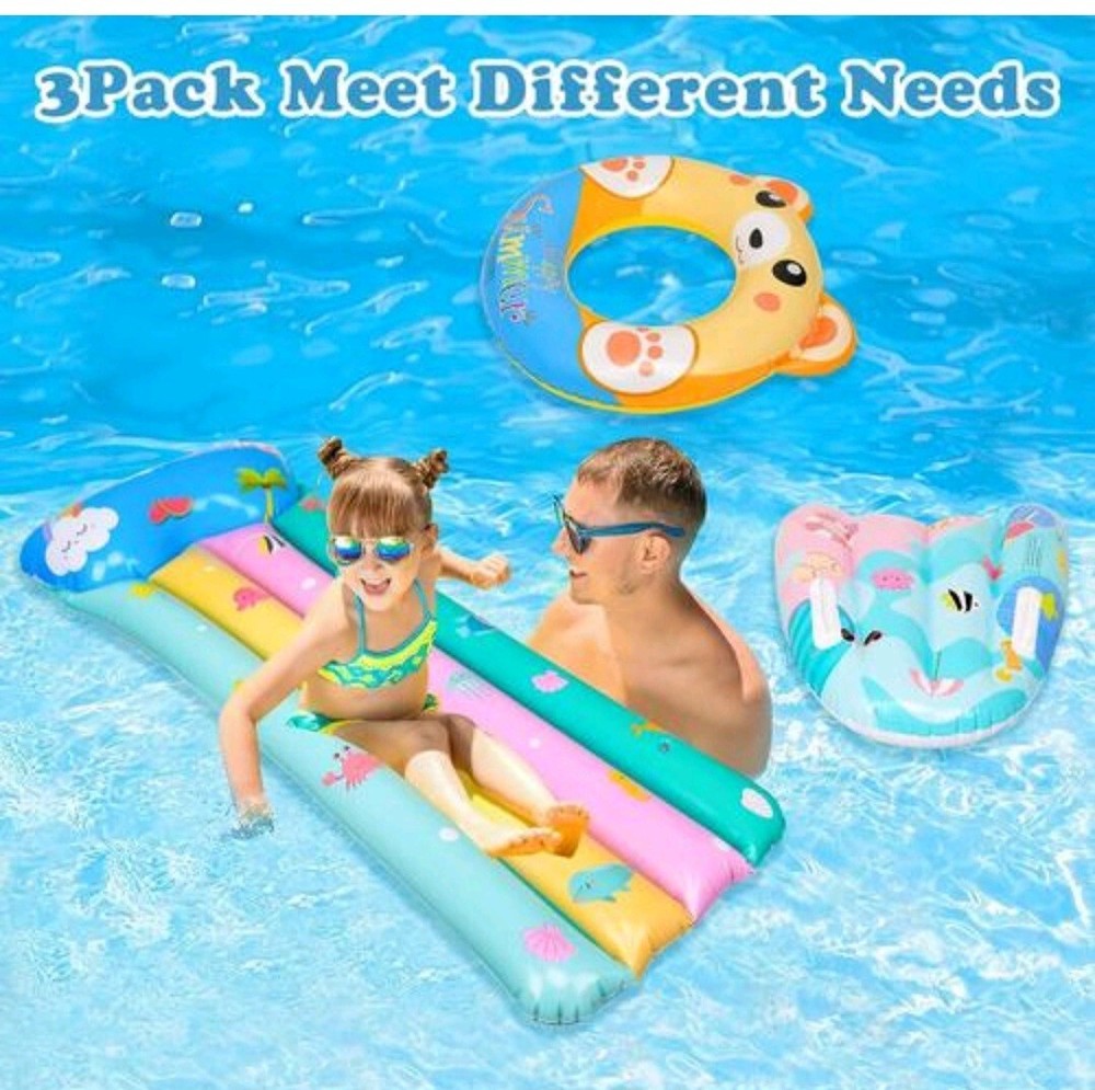 Balnore Kids Pool Floats - 3 Pack