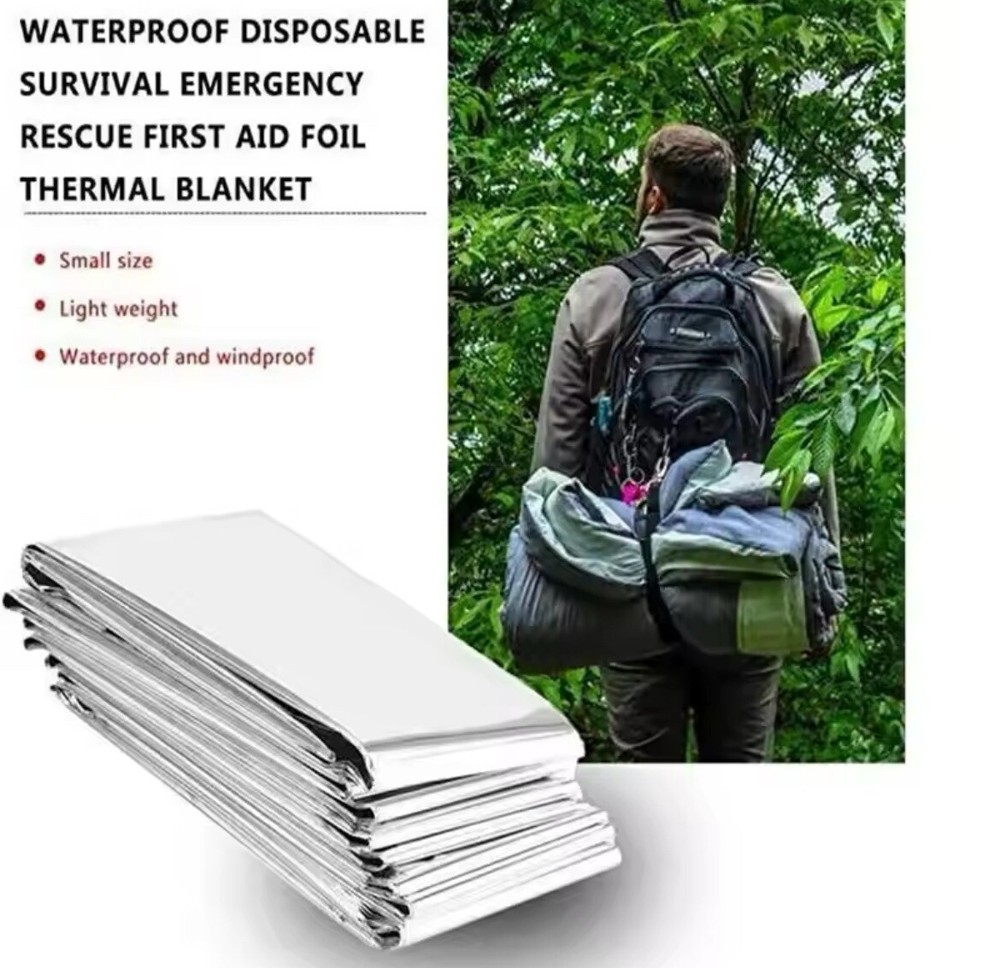 emergency mylar thermal blankets