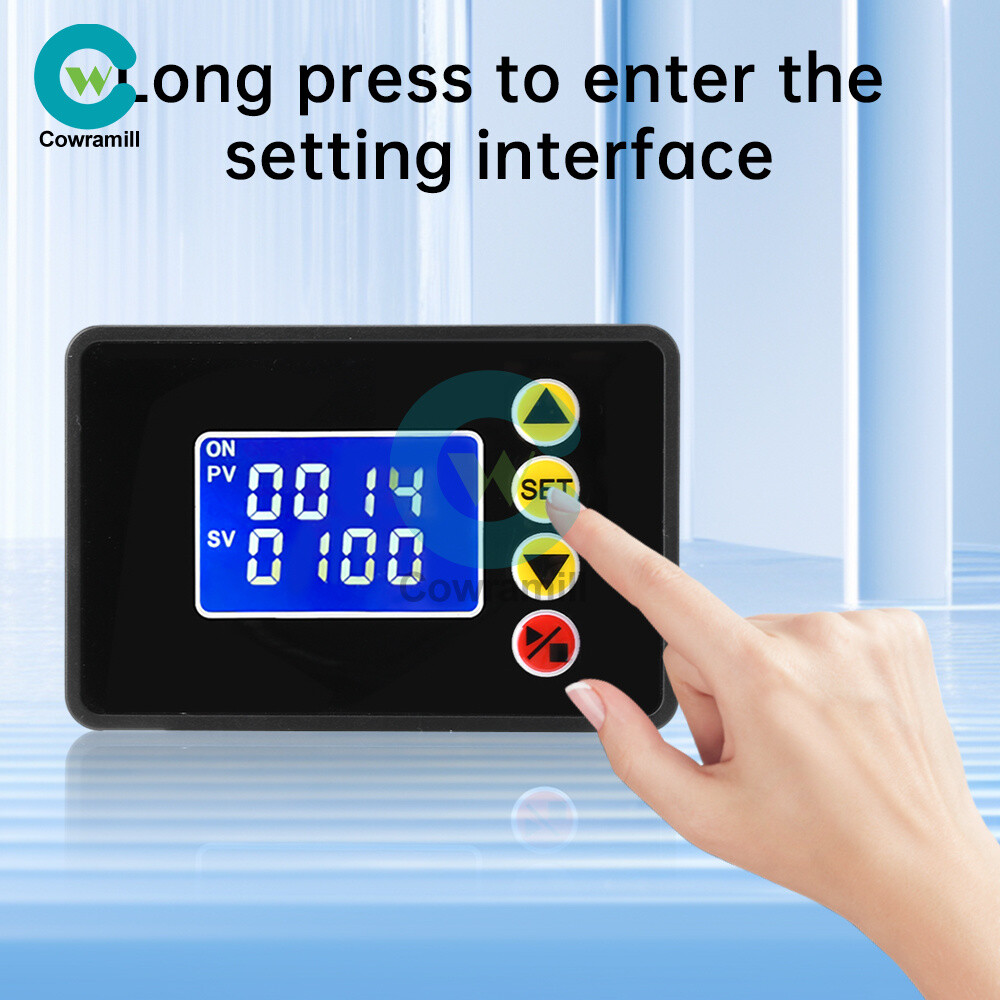 W3050 AC110-220V LCD Microcomputer Delay Relay Time Controller Relay Module
