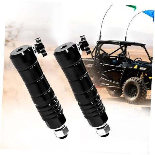 2 Pack Quick Release Flag Pole Holder – One-Click Whip Flag Mount Base for