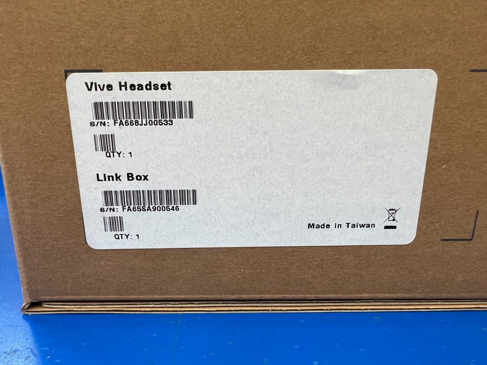 HTC VIVE Virtual Reality Headset Full System