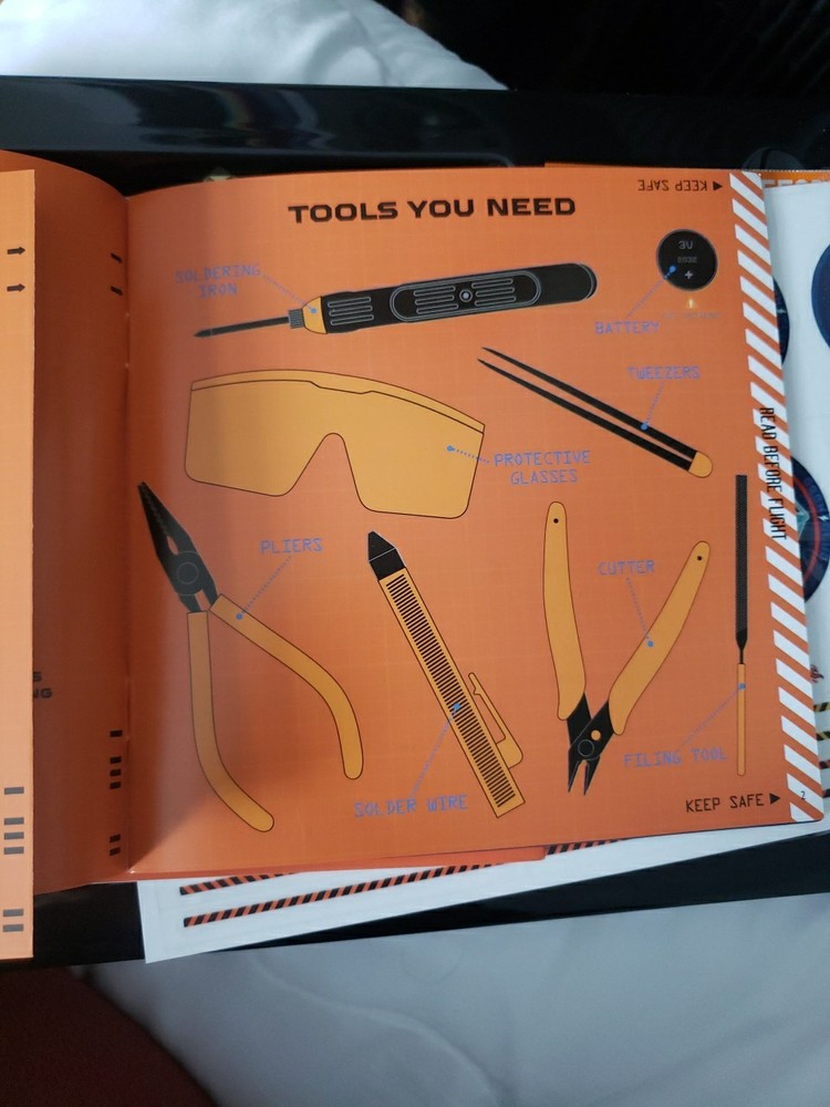 Space O DIY Engineering Kit - Near Earth Asteroid Scout Model, Educational ST...