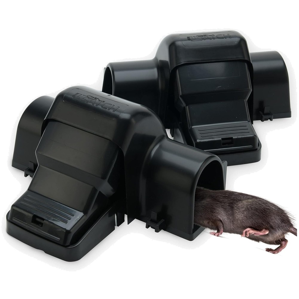 Dual Entry Snap Trap for Rats and Squirrels