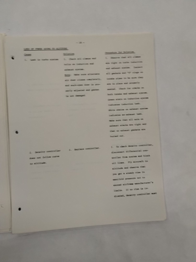 Textron Lycoming Reciprocating Engine Trouble Shooting Guide-Original