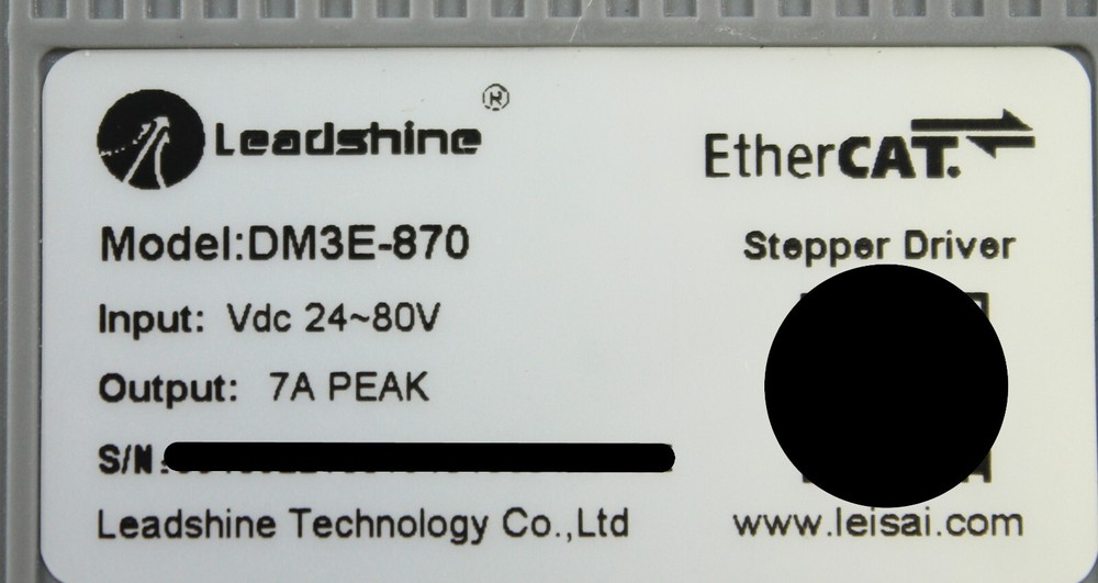 Leadshine DM3E-870 Stepper Driver VDC 24-80V