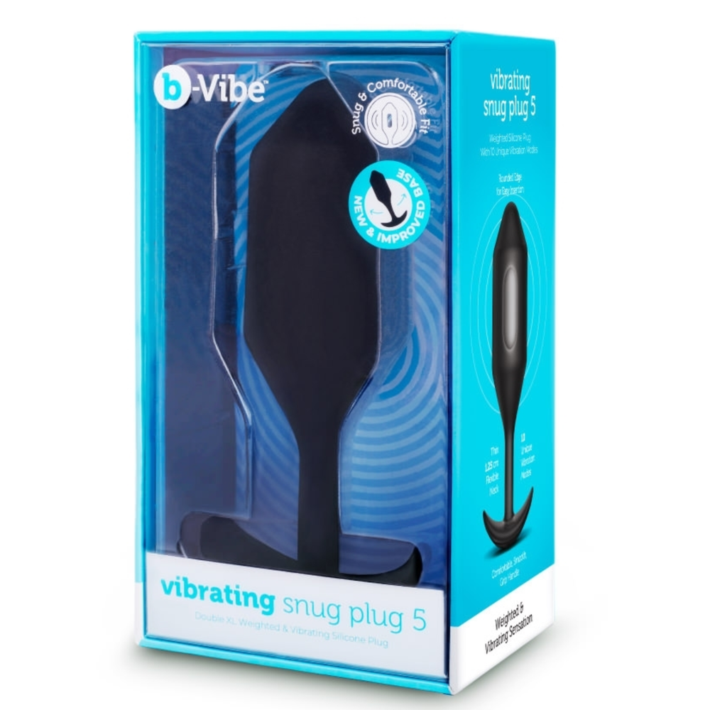 B Vibe Rechargeable Silicone Anal Probe Vibrating Powerful Extra Large Butt Plug