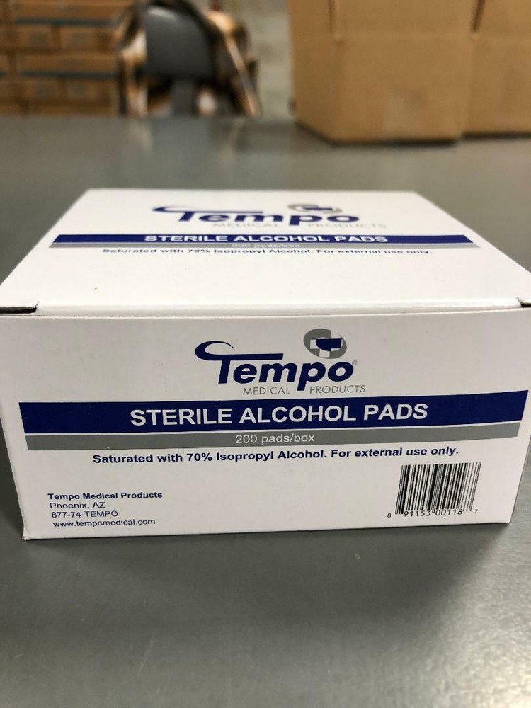 Alcohol Prep Pads 5 (200 COUNT PACK)