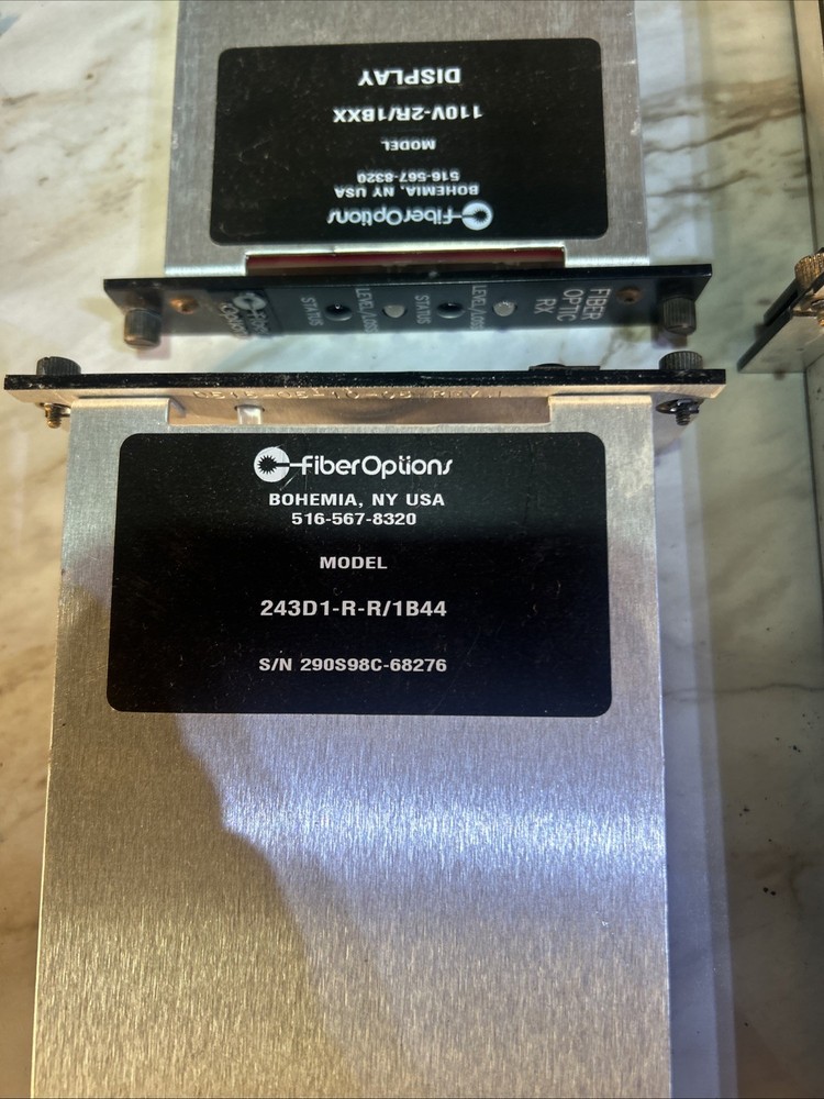 Fiber Options 515R  Rack Chassis  With 6 Crds