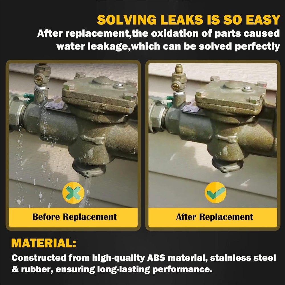 Water System Reduced Pressure Repair Kit