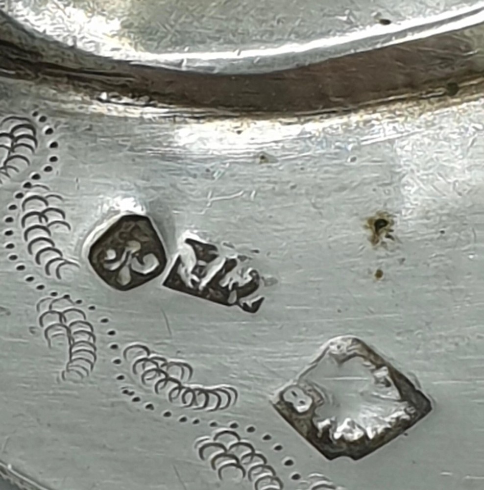 Vintage Fish Serving Spoon 50s In 800 SILVER