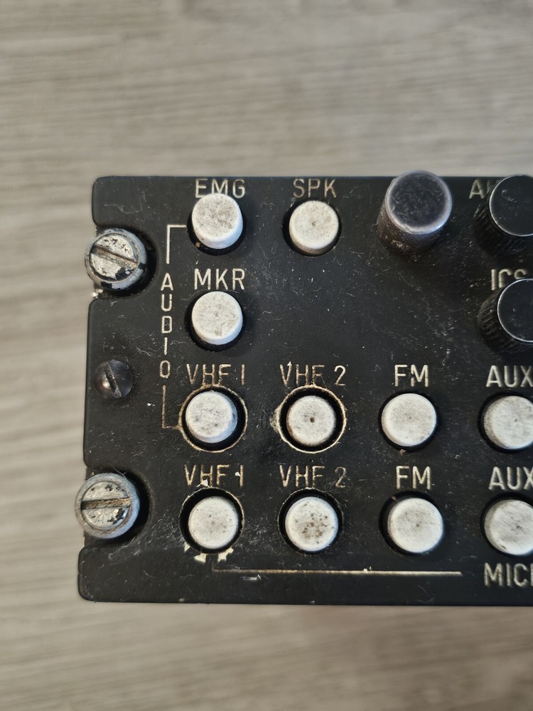 Baker Electronics M1045 Audio System M1045 BEBC-AAO1 Aviation Control Panel