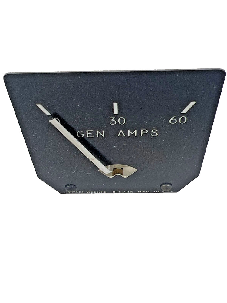 Aircraft Amp Meter Stewart Warner  NEW