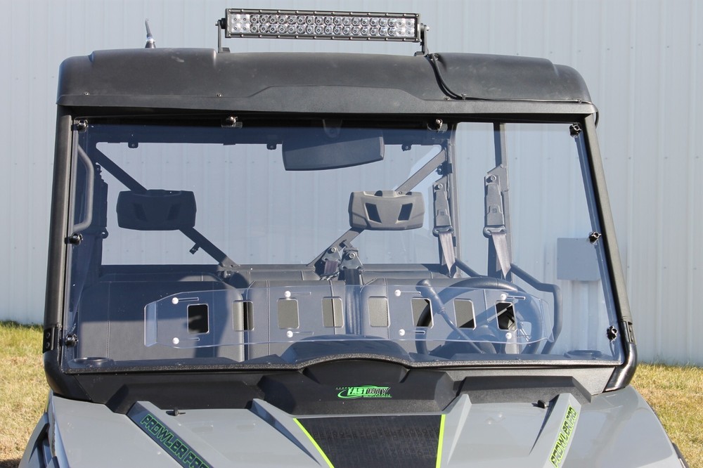 A & M Vented Windshield Compatable with Arctic Cat Prowler Pro