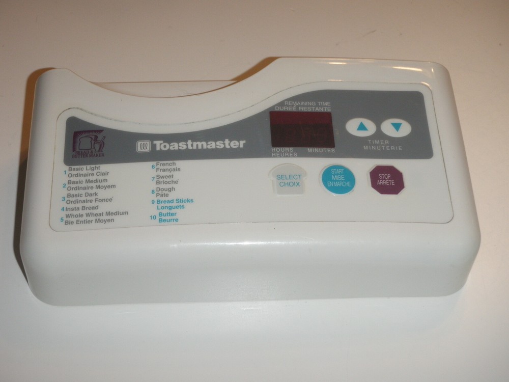 Toastmaster bread maker machine Electronic Touch Control Panel for Model 1185