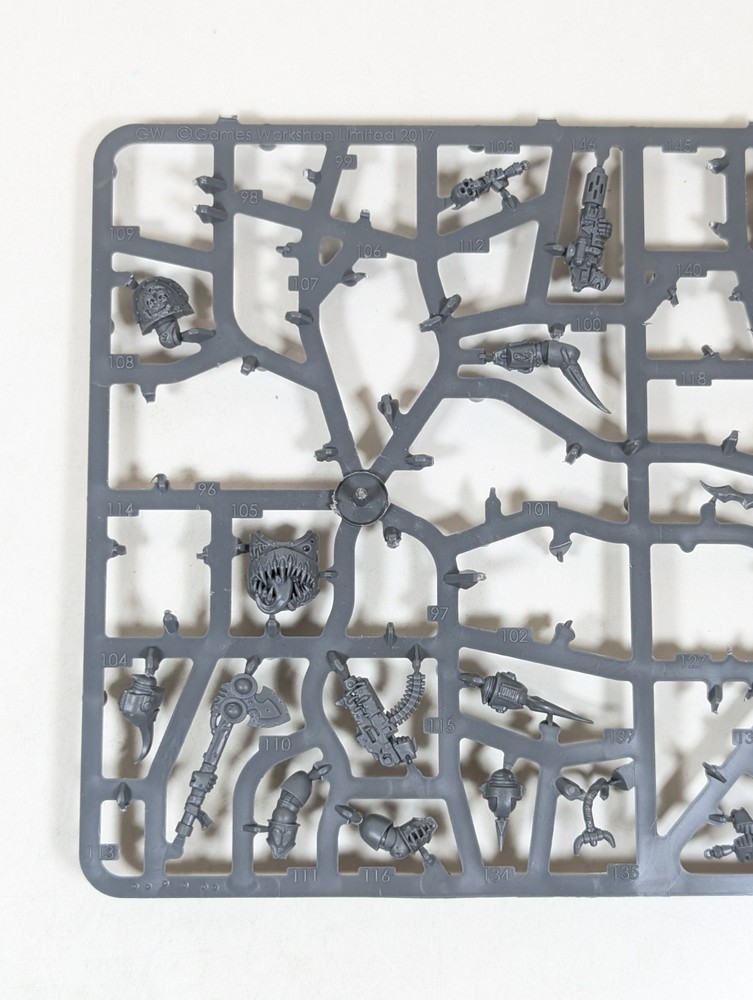 Chaos Space Marines Possessed Sprue Partial Incomplete Warhammer 40k