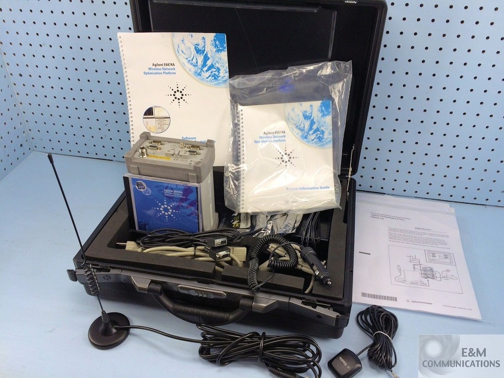 E6452C HP AGILENT 824-849/869-894 MHZ DIGITAL RECEIVER W/GPS MODEL E7473A