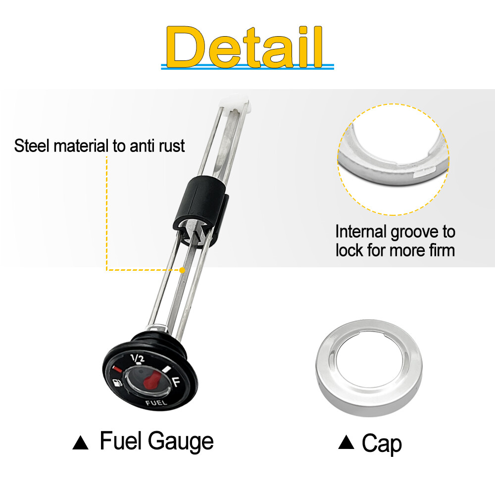 New Fuel Gas Tank Level Gauge for Kawasaki Bayou/Prairie 220 250 300 400 KLF/KVF