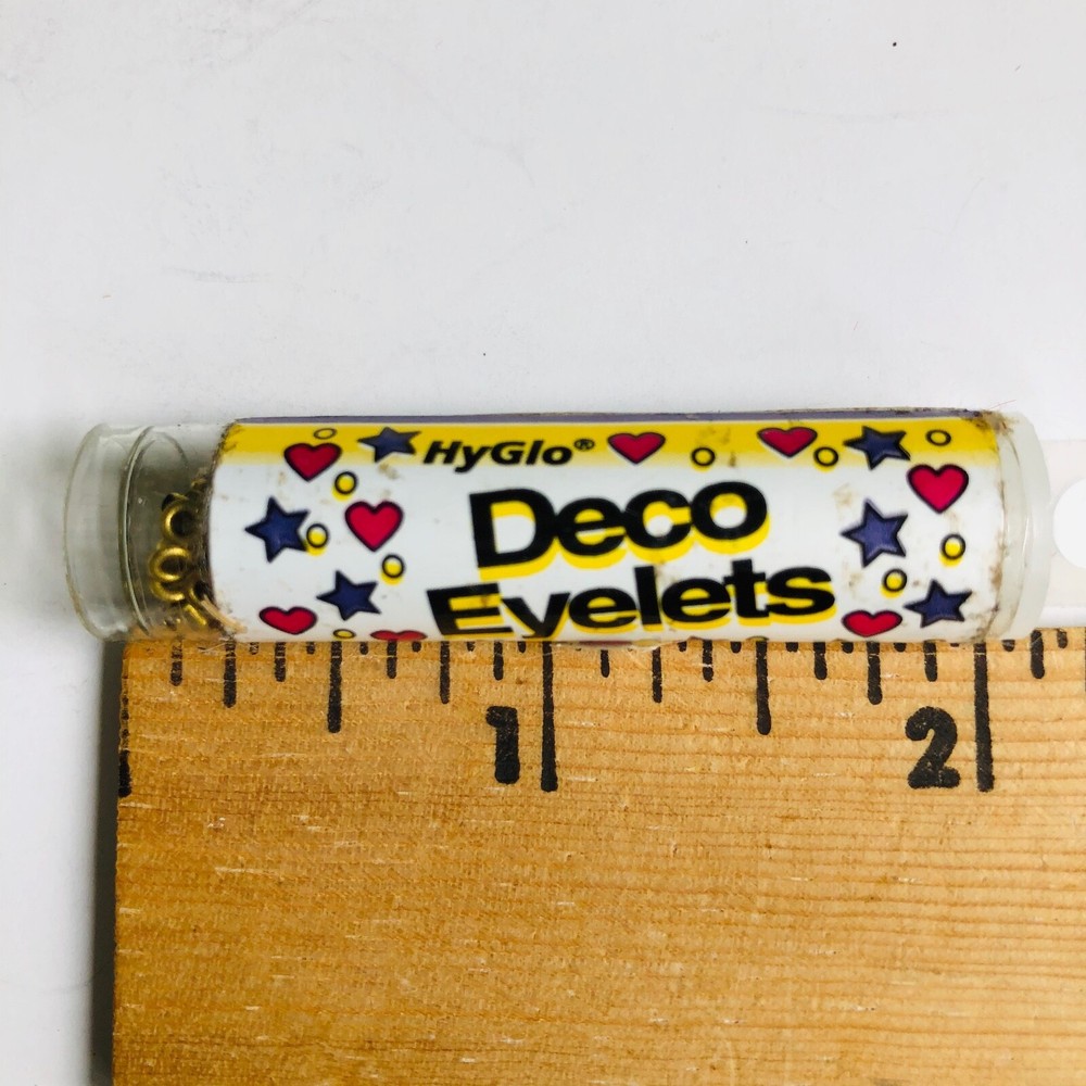 HyGlo Deco Micro Eyelets - 100 -1/16” eyelets - NEW