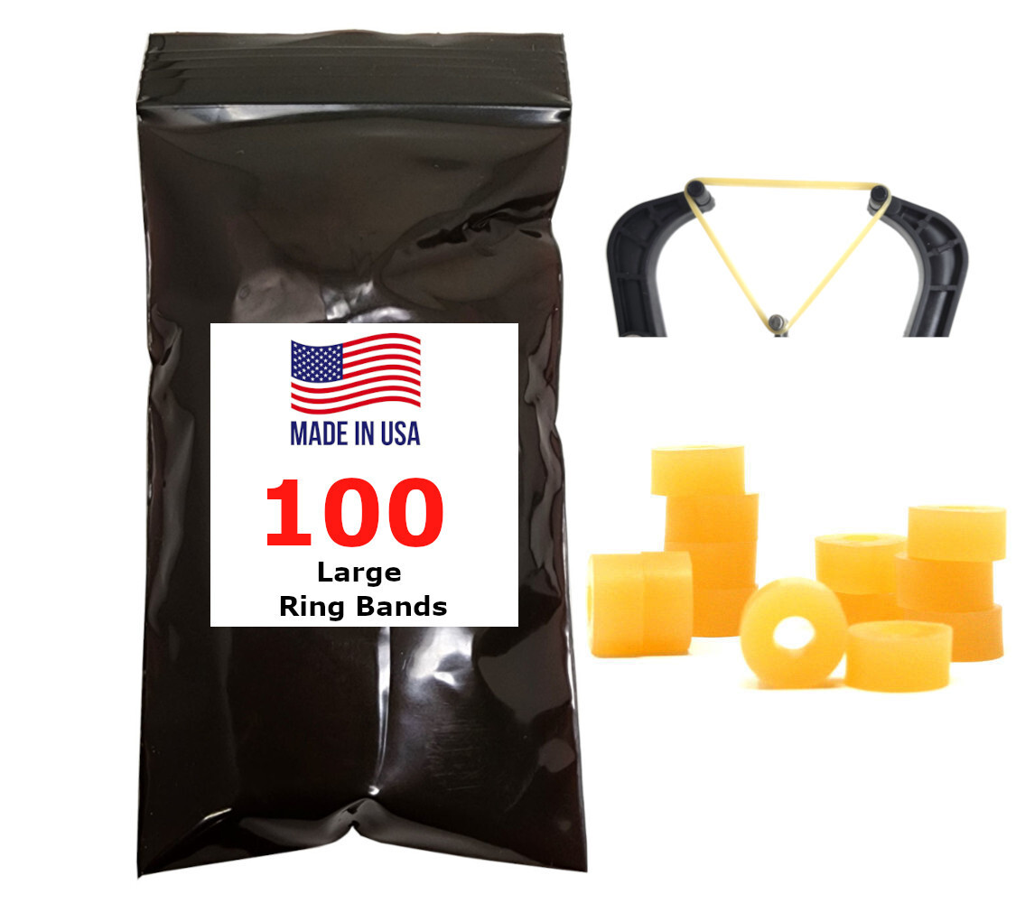 Large Ring Bands 100 Count Castrate Cattle Goat Sheep Livestock Farm Veterinary