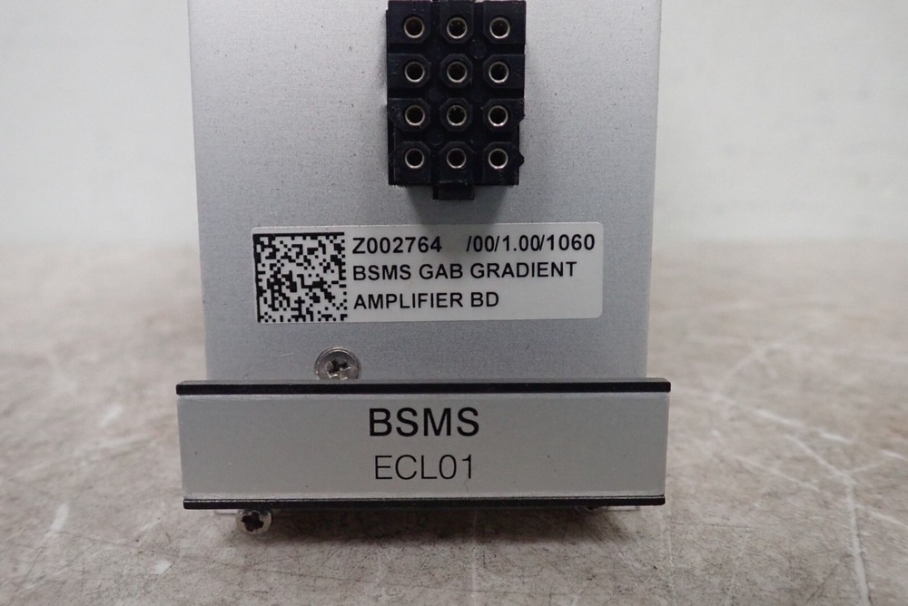 Bruker Spectrospin GAB BSMS ECL01 Gradient Amplifier BD Module Z002764 Z002767