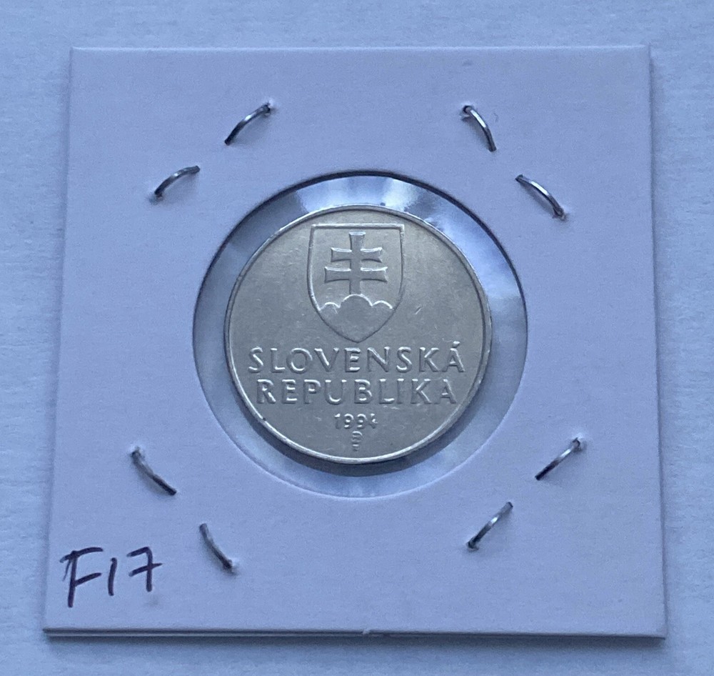 1994 Slovakia 2 Korun Coin