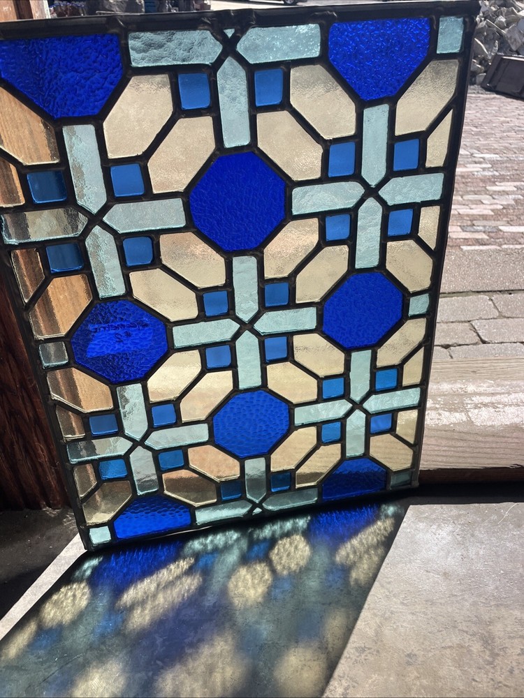 SG5028 Stainglass Window no frame 17.25 x 22