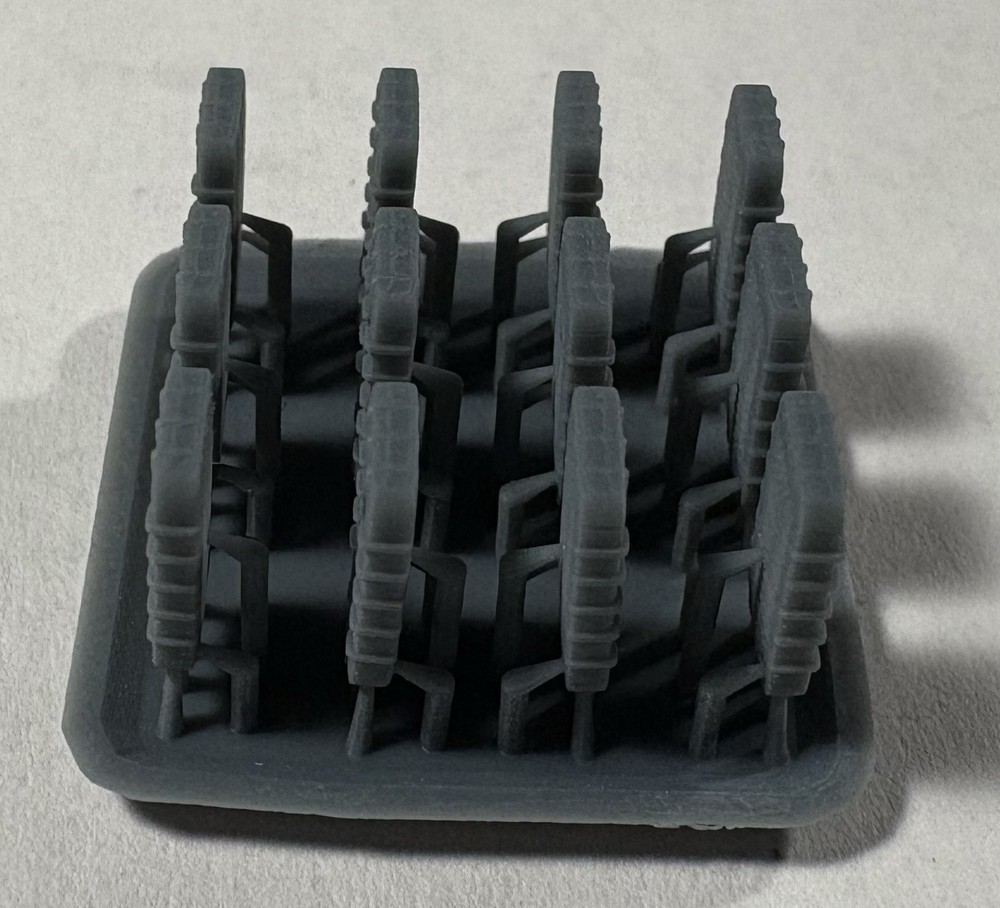 1/350 US Navy Balsa Float Rafts x 12 3D Printed