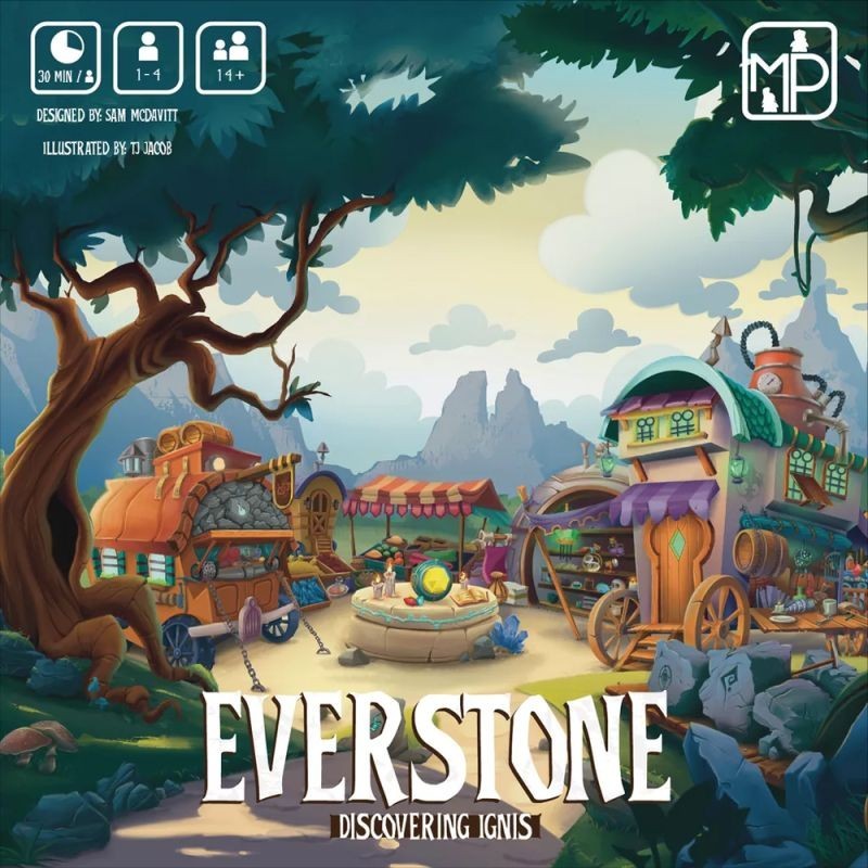 Everstone: Discovering Ignis Board Game ($70 MSRP)