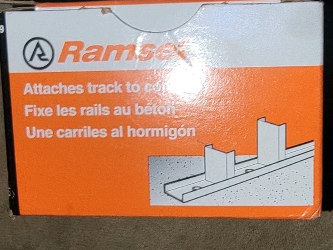 Ramset 3/4" Low Velocity Power Fasteners #00747 100 Count