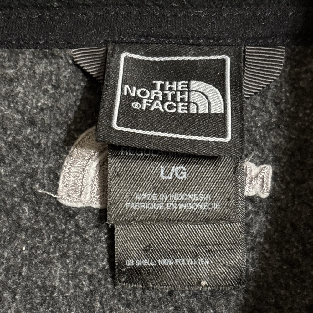 north face full zip jacket Boys Large Gray