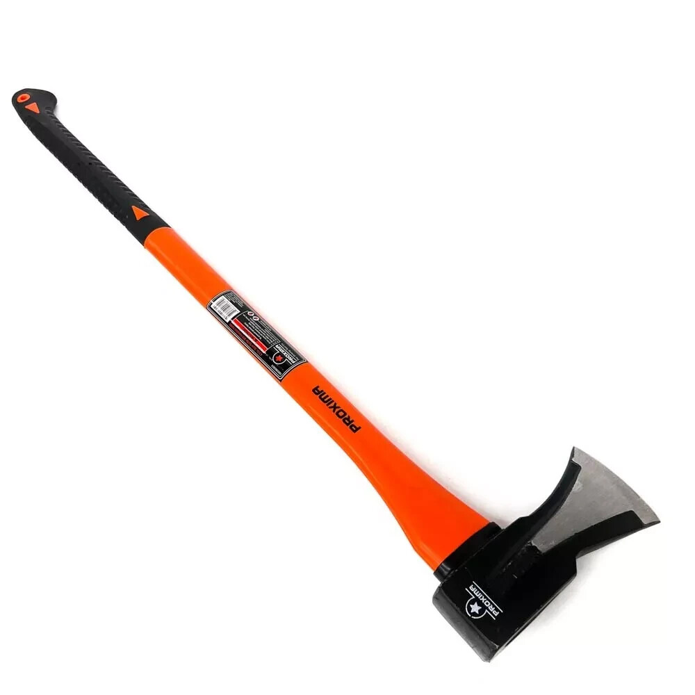 Proxima 4.5 lbs Wood Log Splitter Axe with 33 in Anti-Slip Handle 1005982823