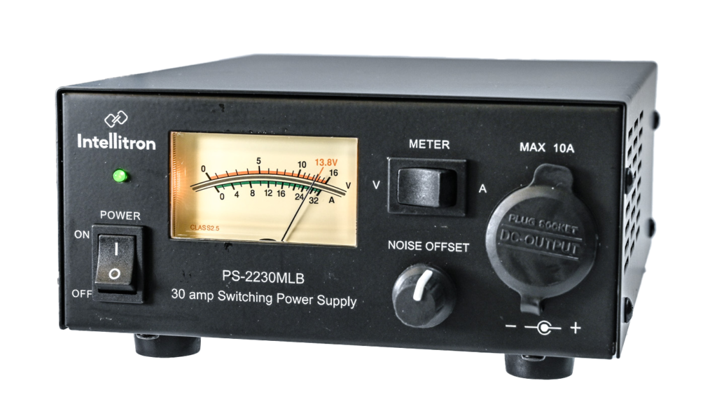 Intellitron PS-2230MLB 30 amp Switching Power supply with 12V DC Power Outlet
