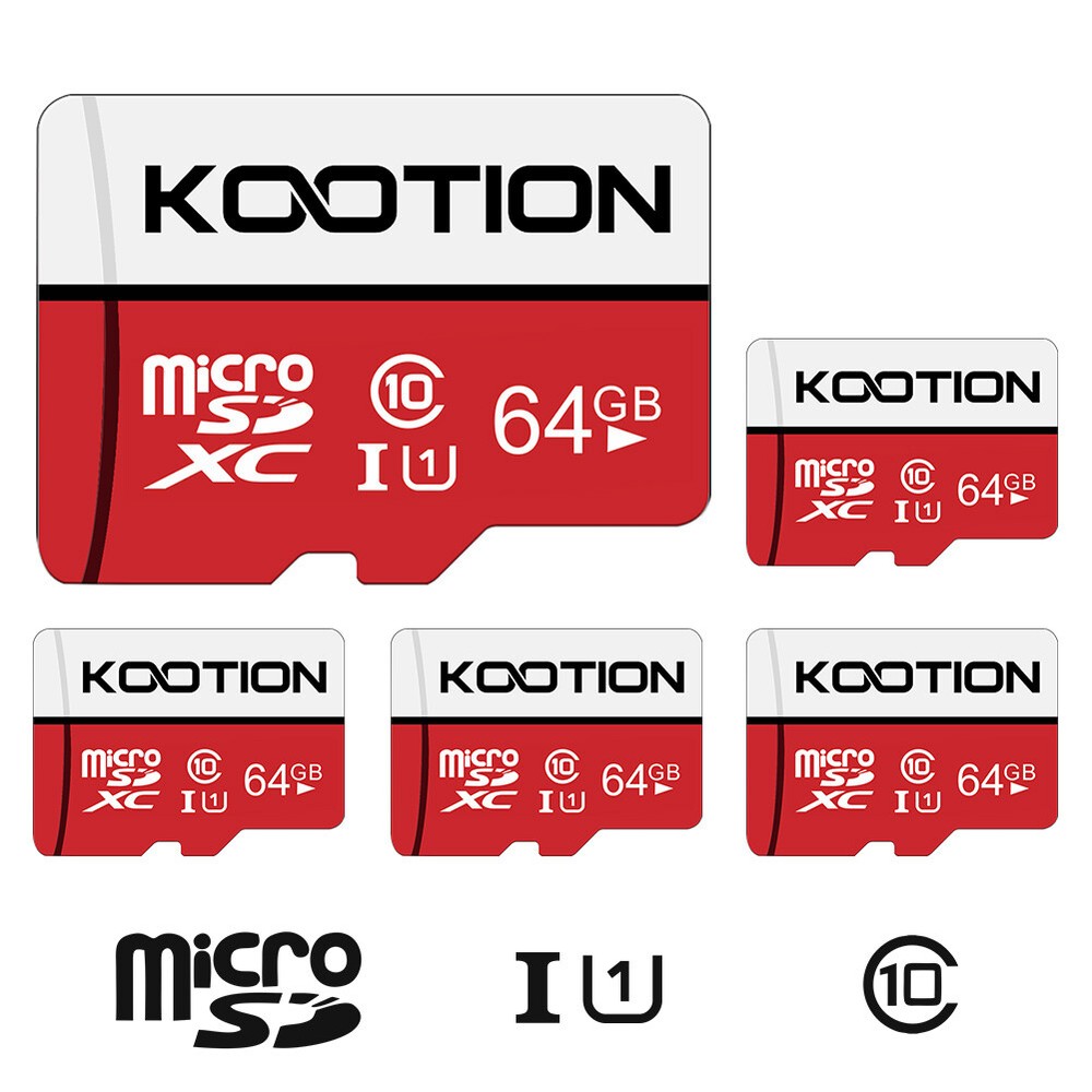 10Pack 64GB Micro SD Card Memory Card SDXC Class 10 TF Flash Card For Camera