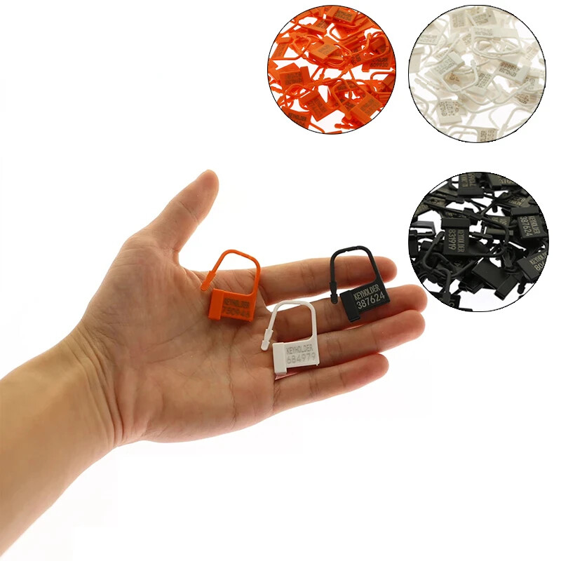 Disposable Plastic Locking Serial Number Pieces Cards Chastity Cage Never Repeat