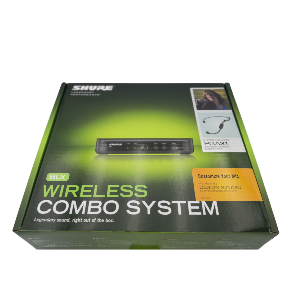 New BLX14/PGA31 Wireless Headworn Microphone System HEADSET SYSTEM W/PGA31