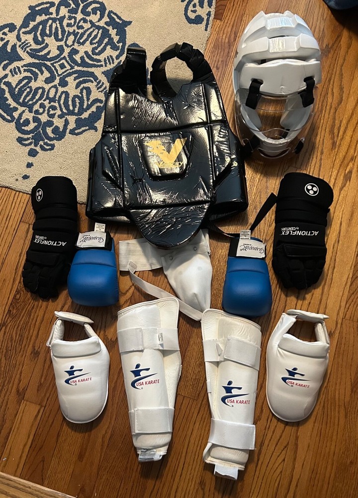 11-Piece Karate Sparring Gear Set
