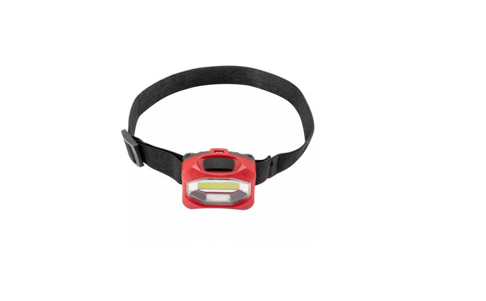 JobSmart 120-Lumen Mini Cob LED Headlight, Adjustable Strap