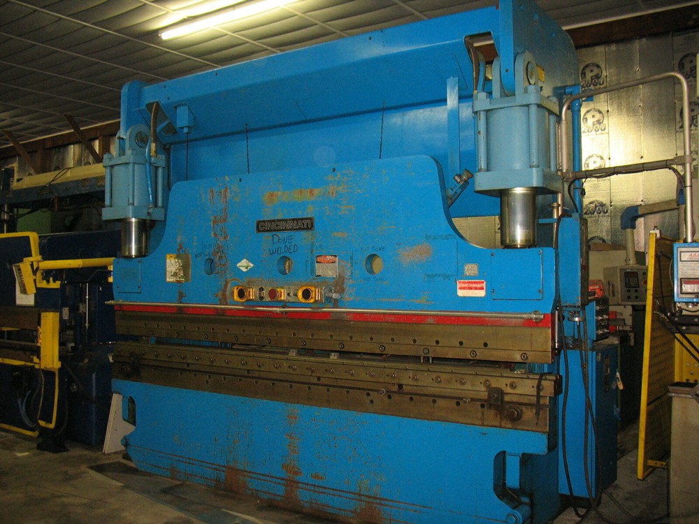 CINCINNATI HYDRAULIC PRESS BRAKE, NEW 1978
