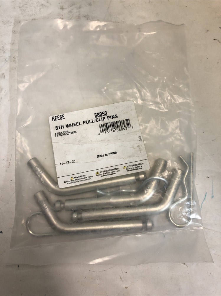 Reese 5th Wheel Pull/Clip Pins - 58053