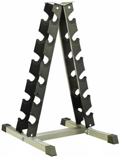 Amber Maximize Floor Space with Our A-Frame Dumbbell Rack Stand