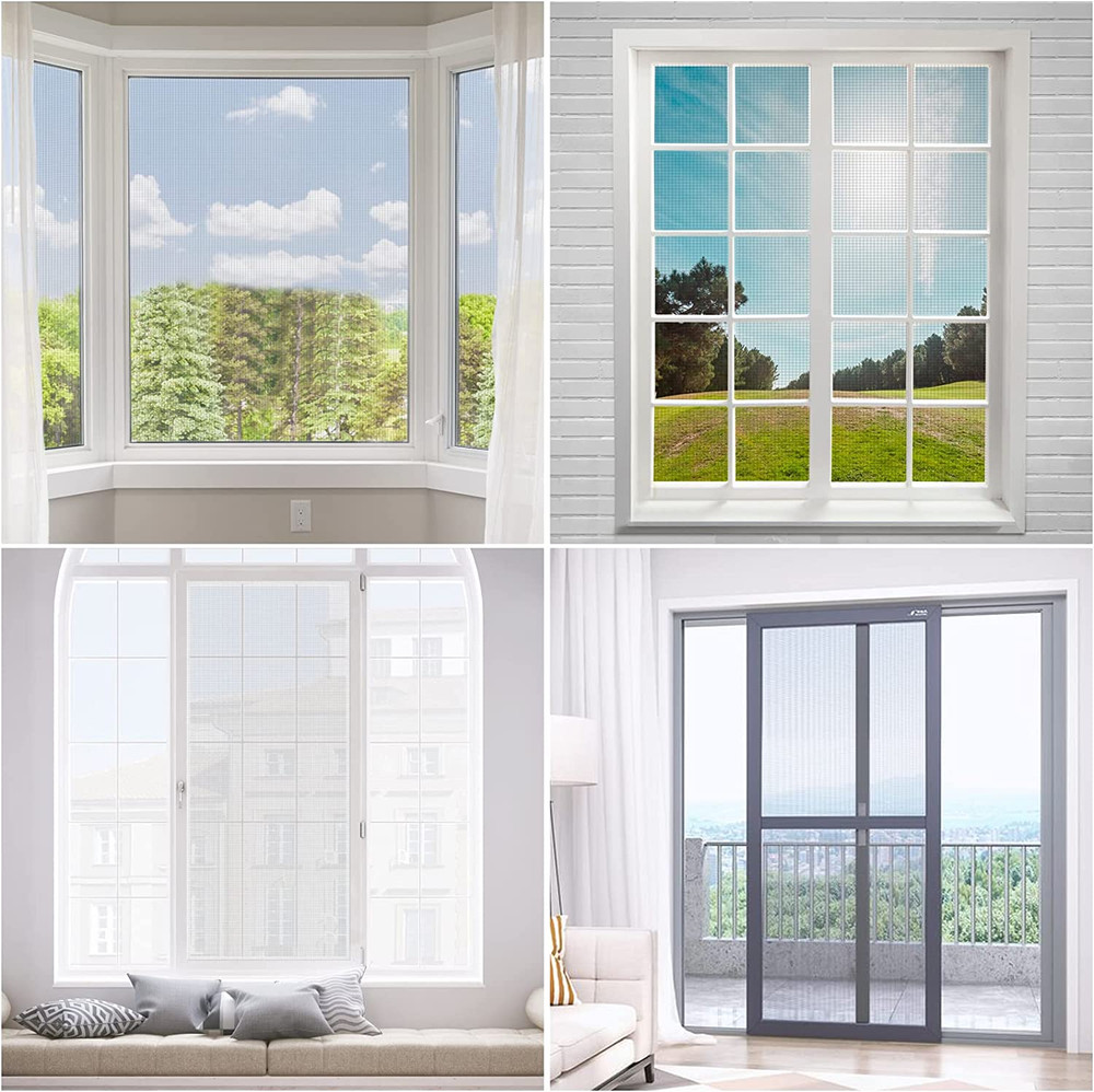 Window Screen Mesh Screen Door Mesh Roll DIY Window Screen Replacement Mesh Ne