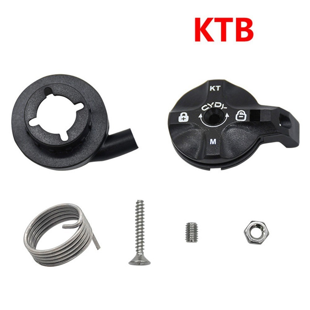 Bike Fork Switch Remote Switch Spring Stud Wire Controller Aluminum Alloy