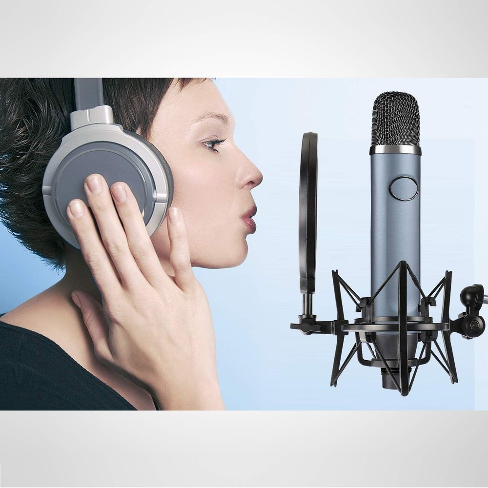 Blue Ember Mic Shock Mount with for Ember, SH100