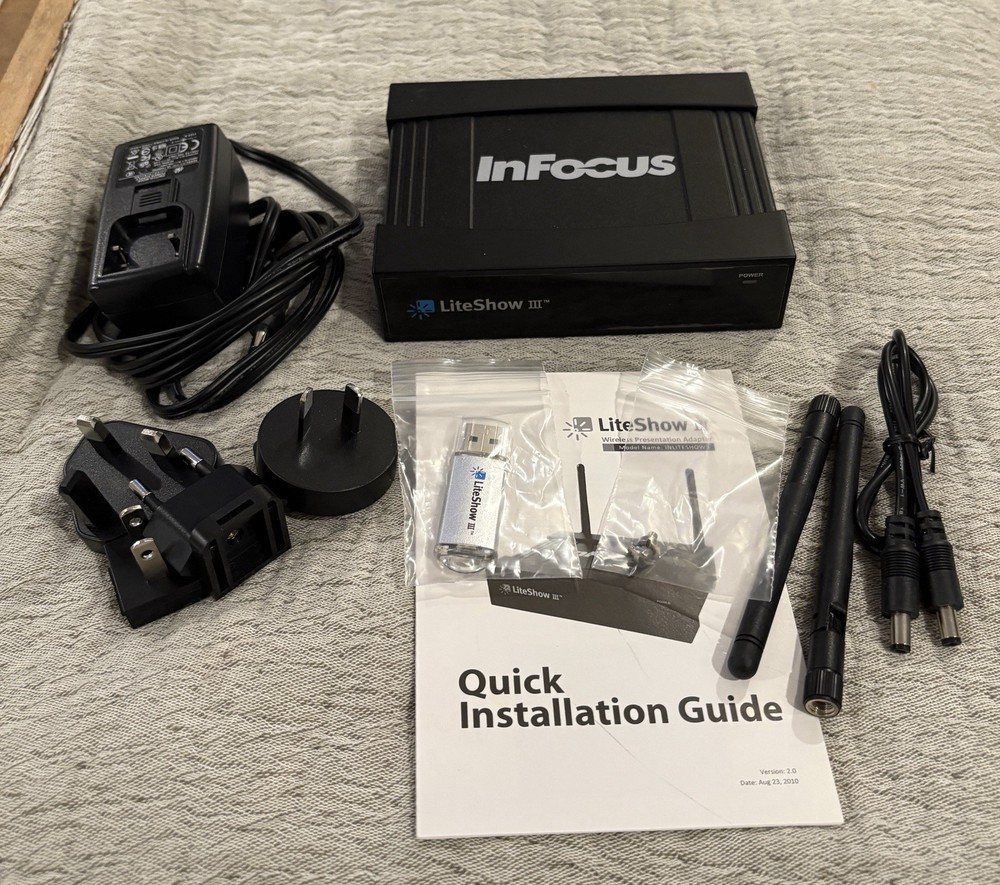 InFocus Liteshow III 3 Wireless Projection System